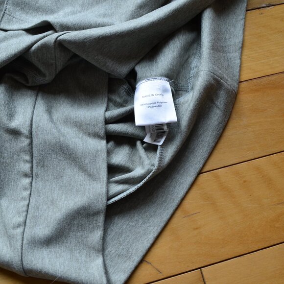 Quince Flowknit Pullover Hoodie US XS Women Heather Aloe - Picture 7 of 11